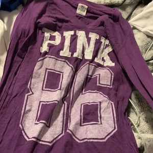 Victoria’s secret/pink long sleeve thin tee shirt